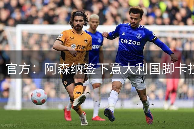 官方：阿森纳签下意大利国脚卡拉菲奥里
